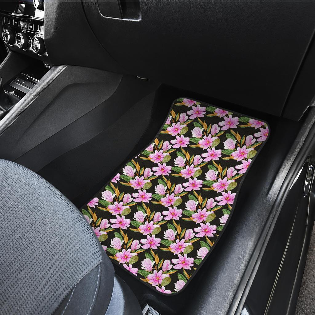 Magnolia Pattern Print Design MAG08 Car Floor Mats-JORJUNE.COM