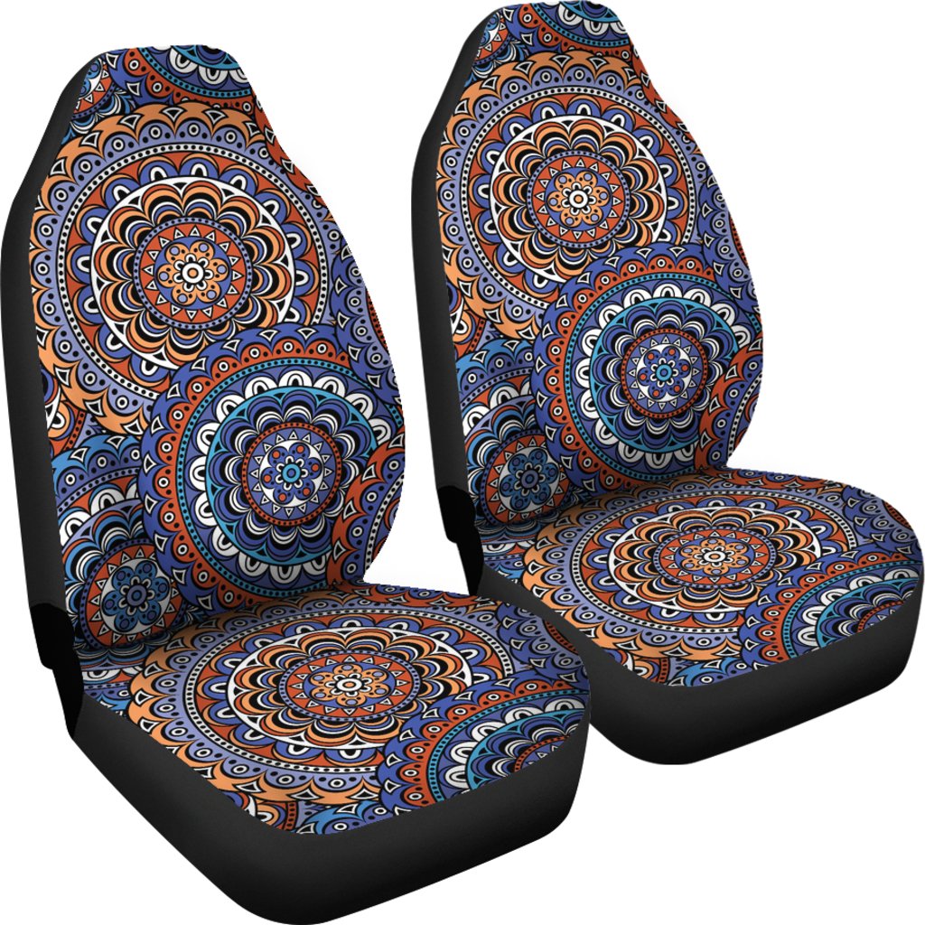Mandala Boho Chic Design Print Universal Fit Car Seat Covers
