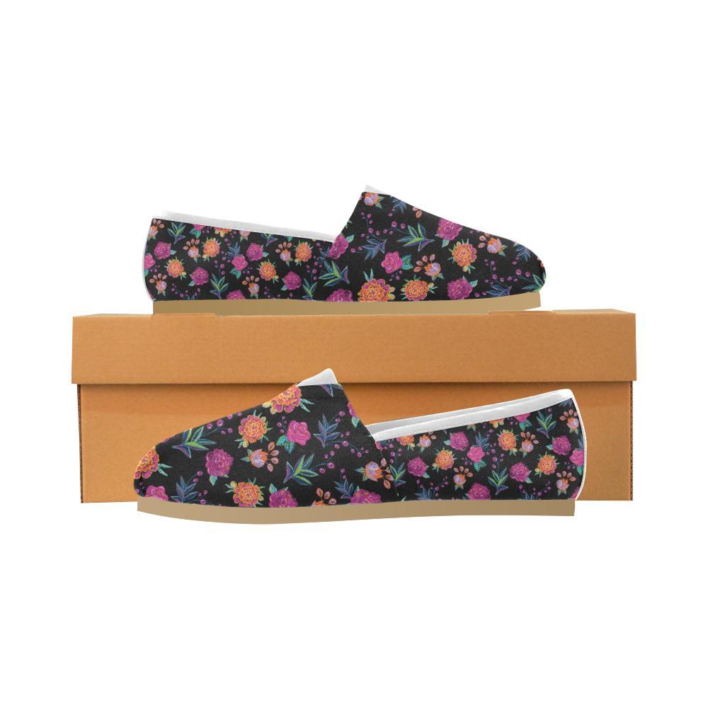 Marigold Pattern Print Design MR02 Women Casual Shoes-JorJune.com
