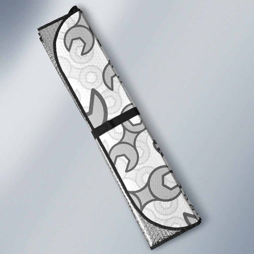 Mechanic Pattern Print Design 05 Car Sun Shades-JORJUNE.COM