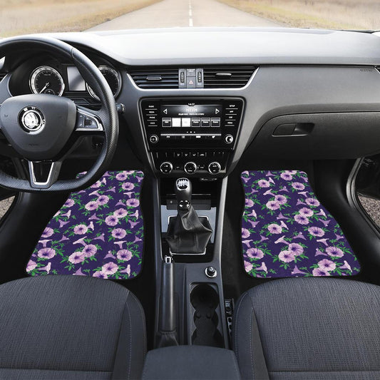 Morning Glory Pattern Print Design MG01 Car Floor Mats-JORJUNE.COM