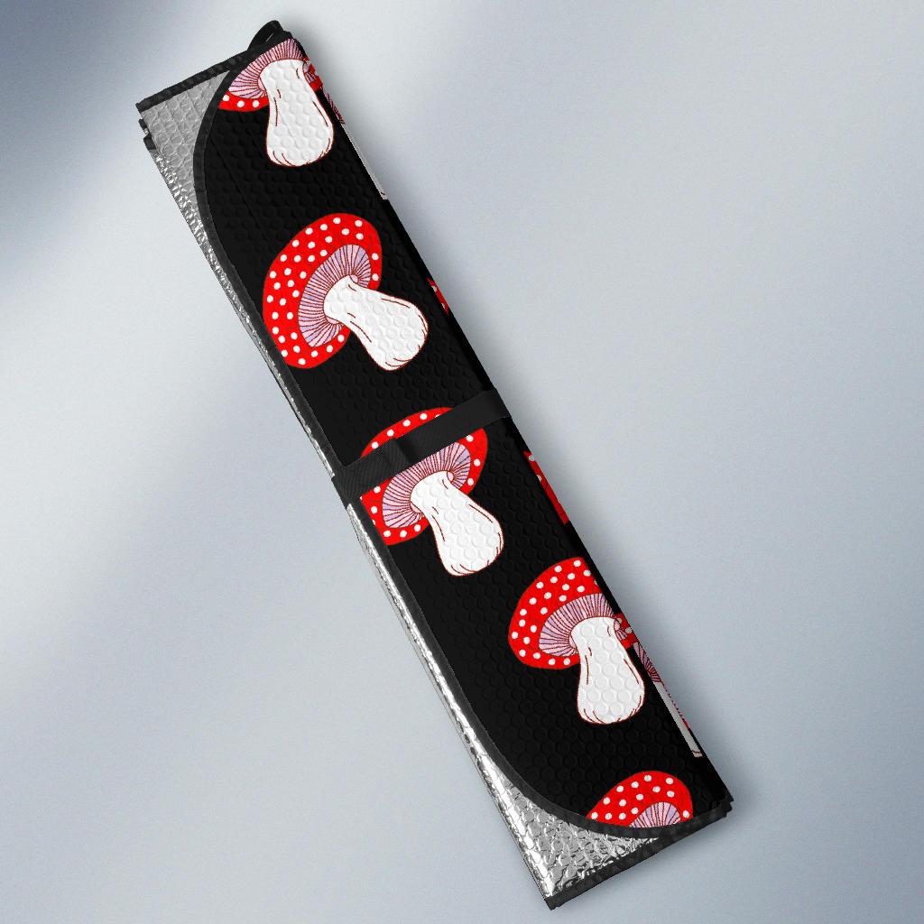 Mushroom Pattern Print Design A02 Car Sun Shades-JORJUNE.COM