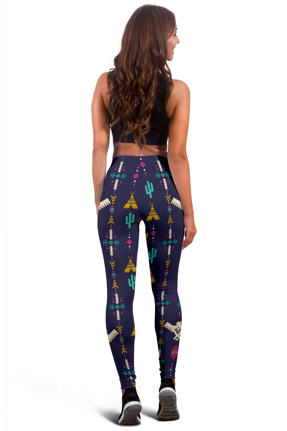 Native American Eagle Indian Pattern Women Leggings