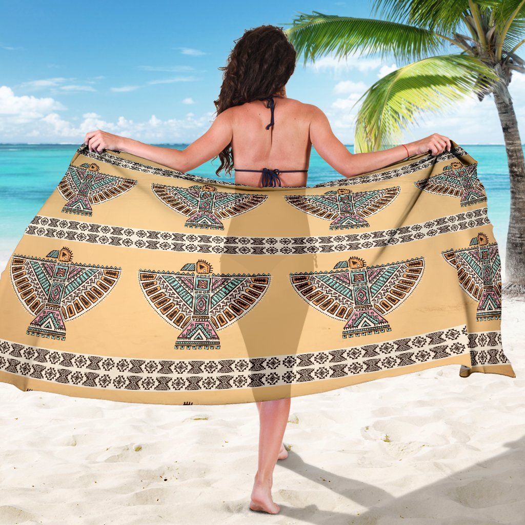 Native American Eagle Pattern Sarong Pareo Wrap
