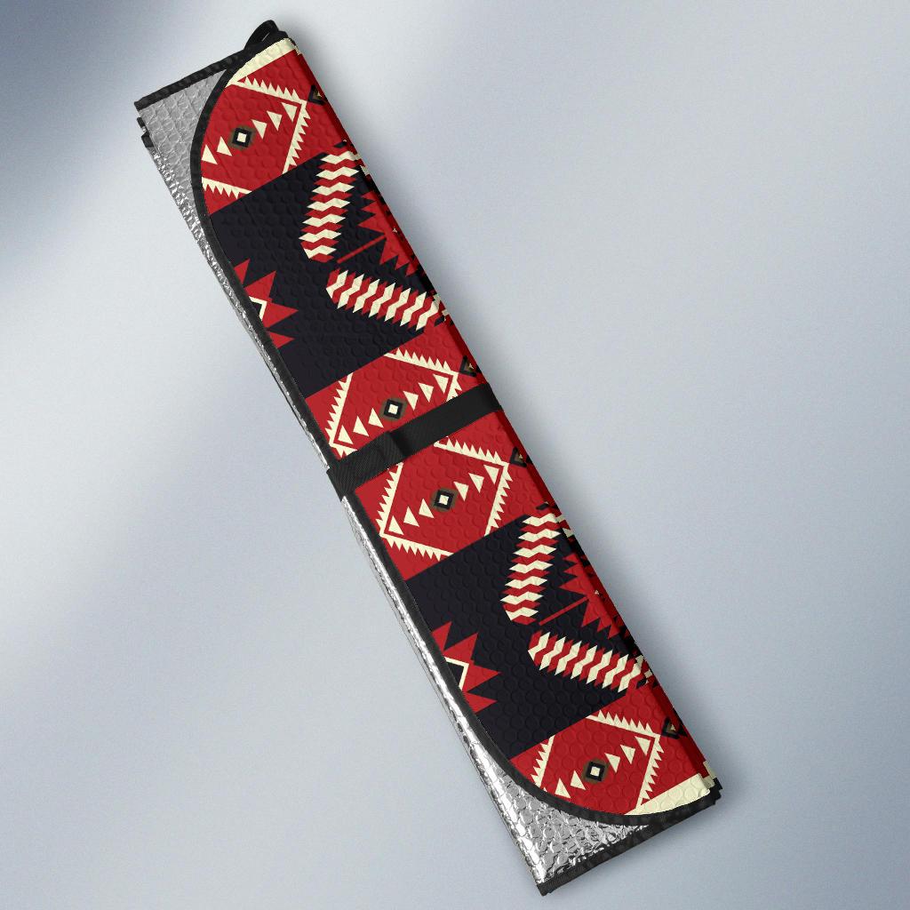 Navajo Pattern Print Design A05 Car Sun Shades-JORJUNE.COM