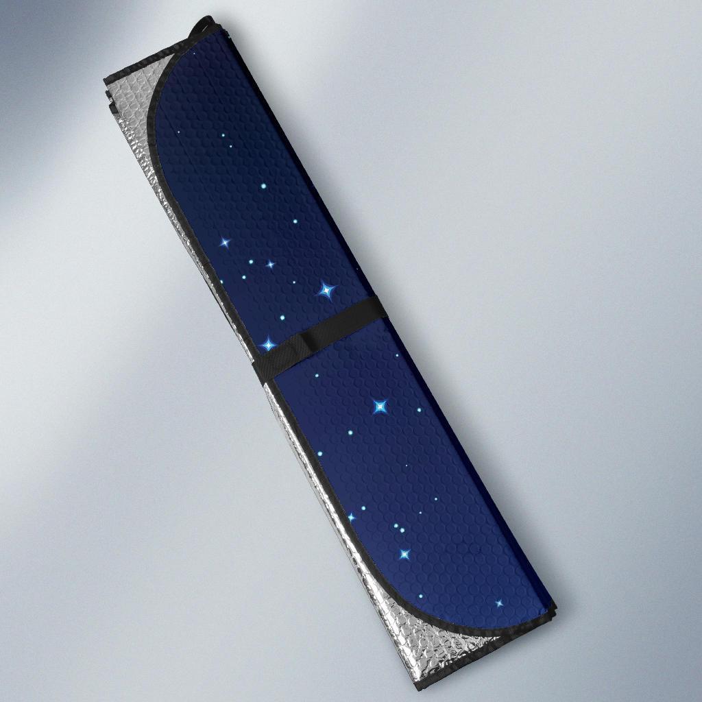 Night sky Pattern Print Design A01 Car Sun Shades-JORJUNE.COM