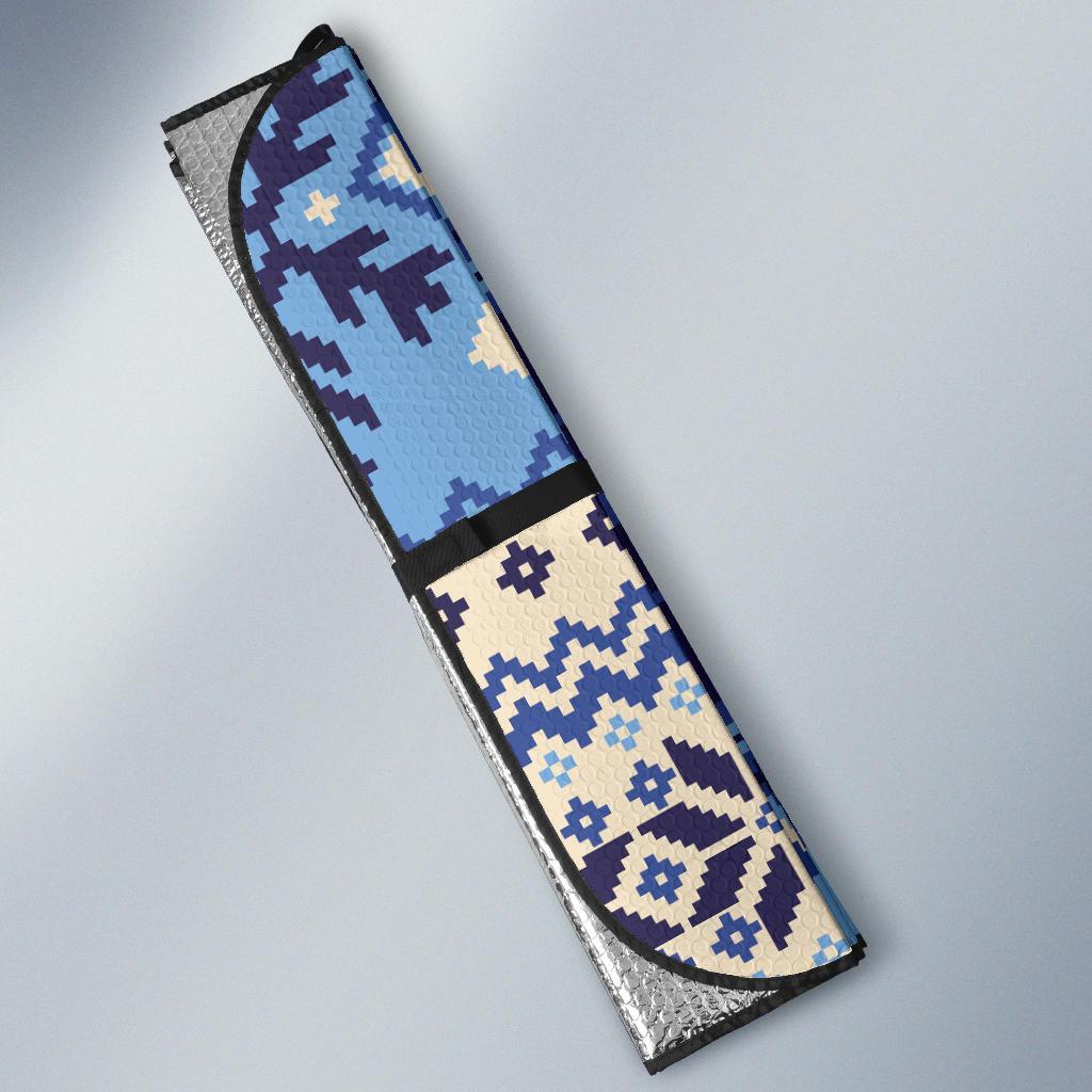 Nordic Pattern Print Design A04 Car Sun Shades-JORJUNE.COM