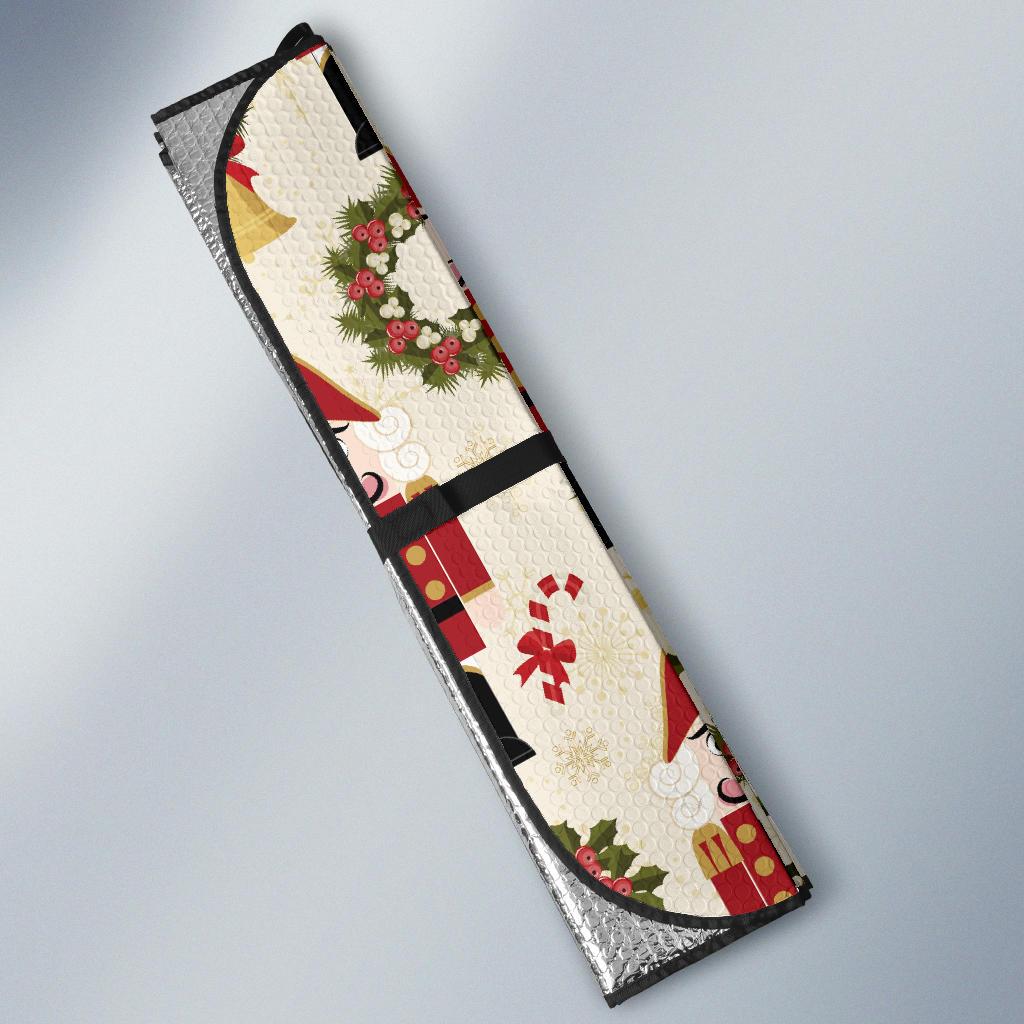 Nutcracker Pattern Print Design A01 Car Sun Shades-JORJUNE.COM