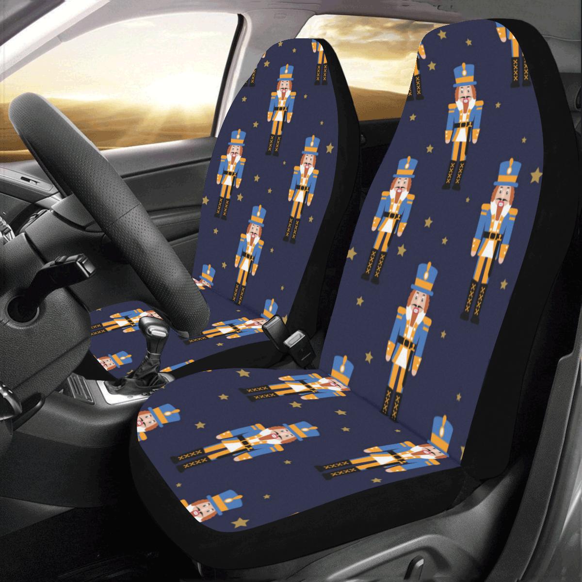 Nutcracker Pattern Print Design A04 Car Seat Covers (Set of 2)-JORJUNE.COM