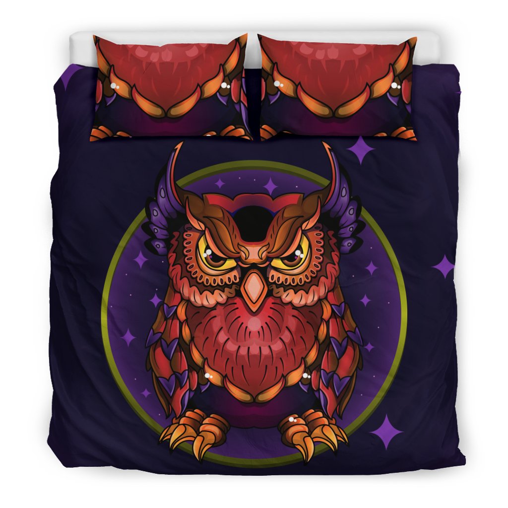 Owl Magic Duvet Cover Bedding Set