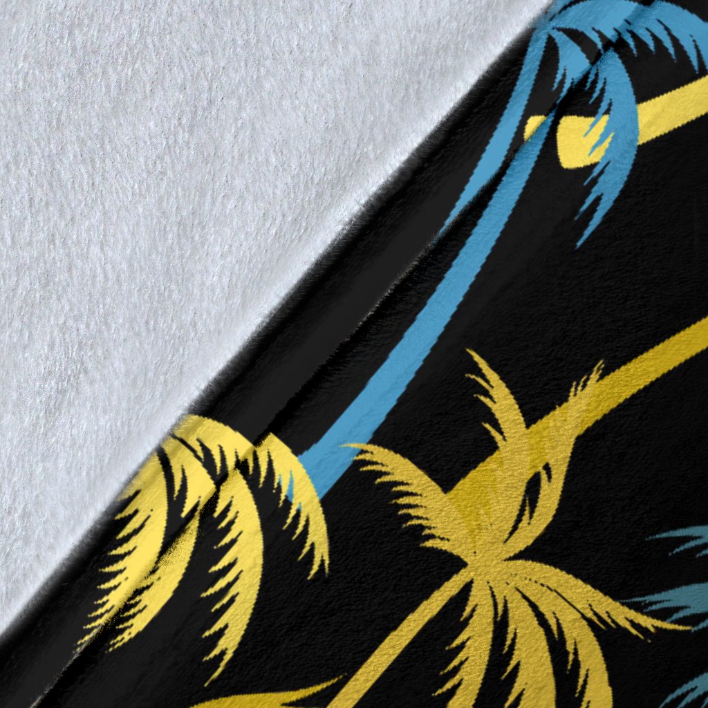 Palm Tree Pattern Fleece Blanket