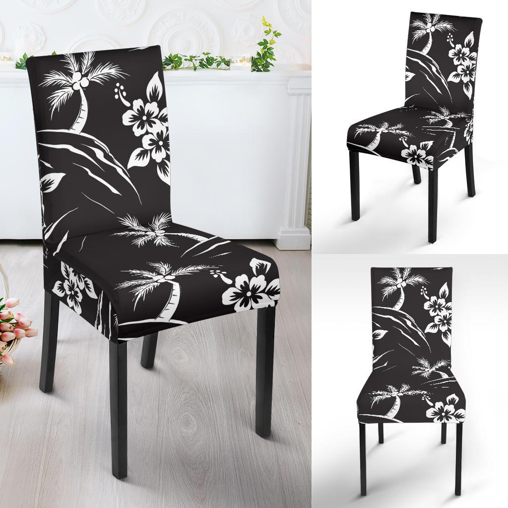 Palm Tree Pattern Print Design PT02 Dining Chair Slipcover-JORJUNE.COM