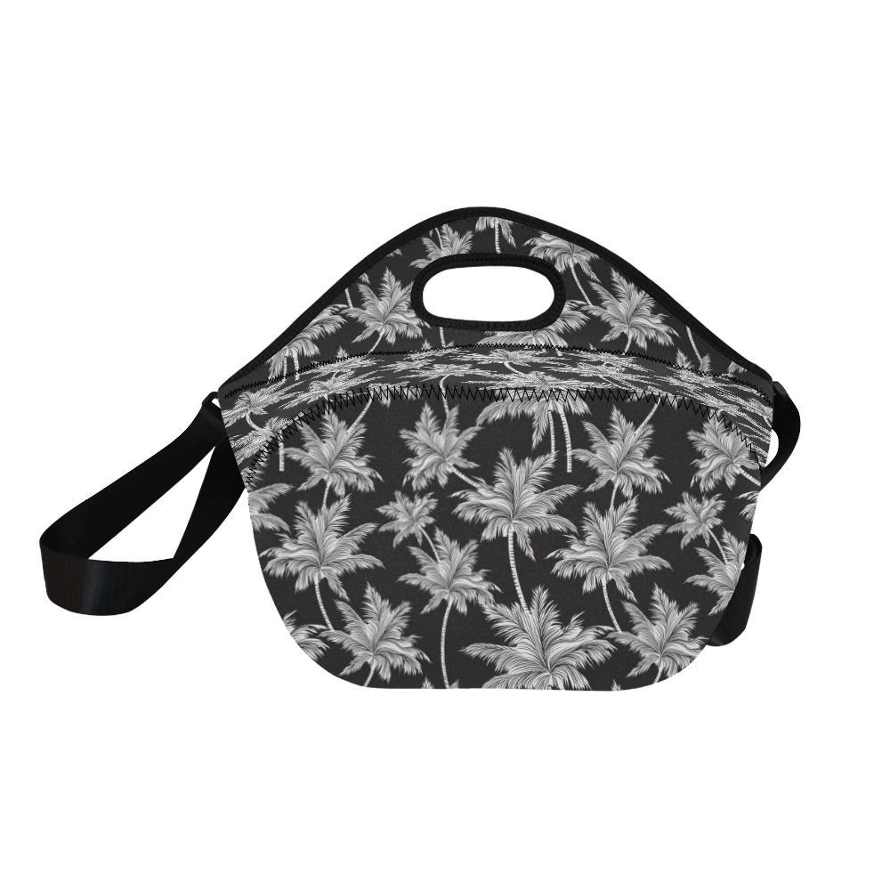 Palm Tree Pattern Print Design PT03 Neoprene Lunch Bag-JorJune