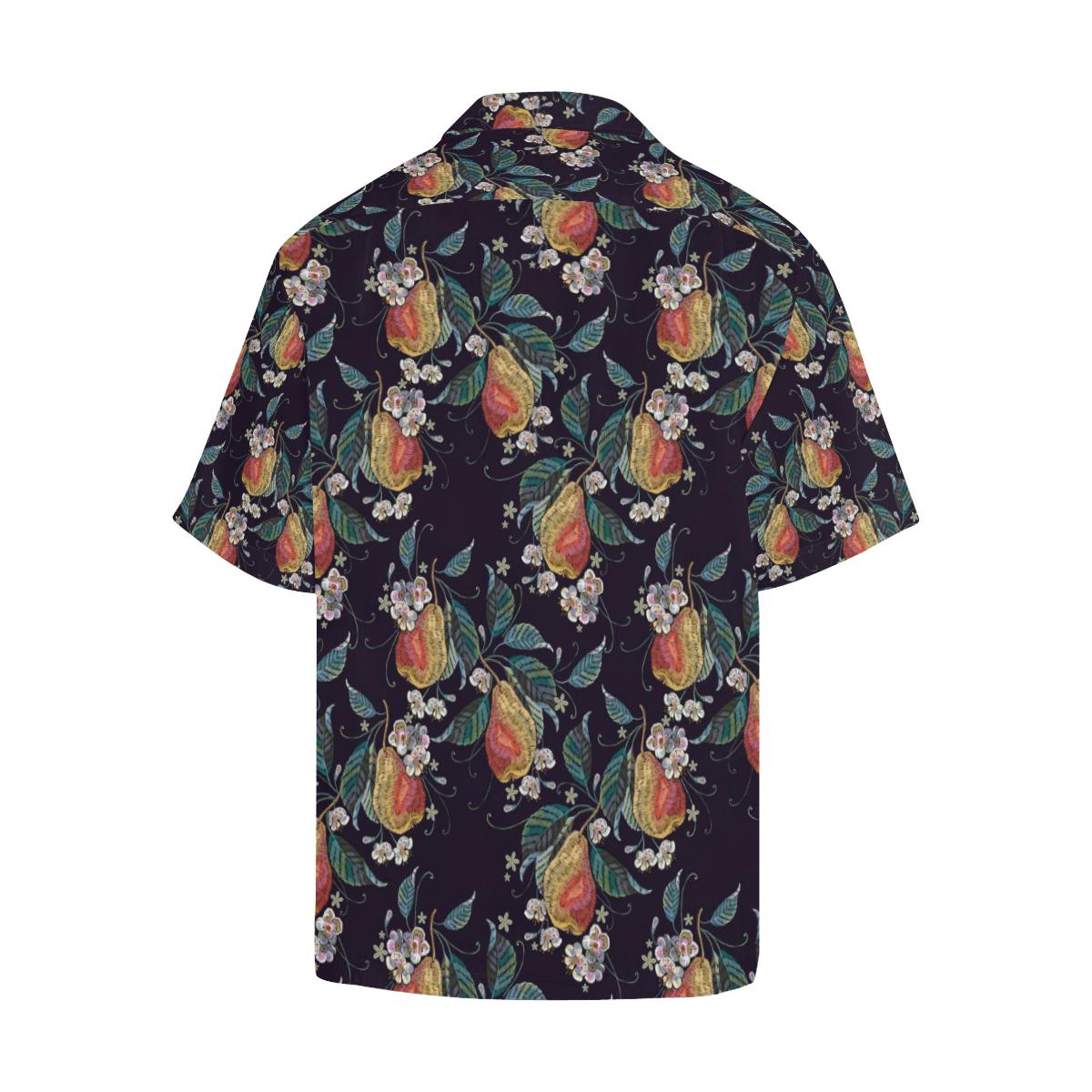 Pear Pattern Print Design PE02 Men Hawaiian Shirt-JorJune