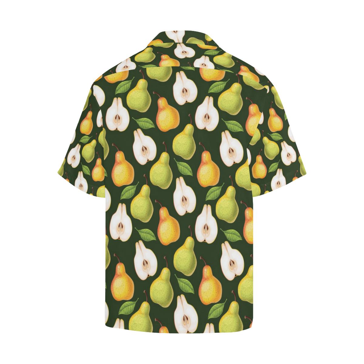 Pear Pattern Print Design PE06 Men Hawaiian Shirt-JorJune