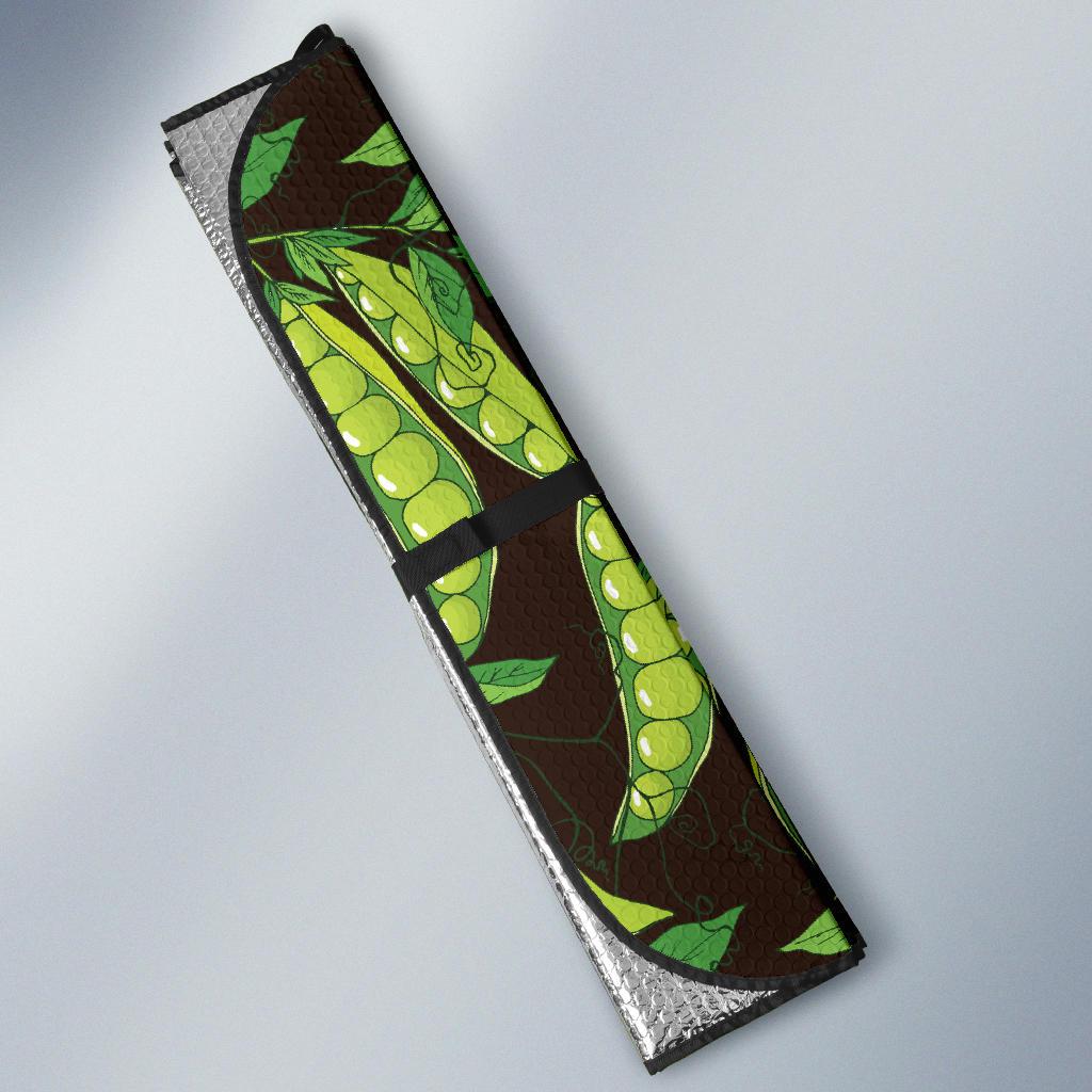 Peas Pattern Print Design A03 Car Sun Shades-JORJUNE.COM