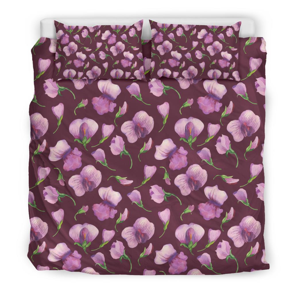 Peony Pattern Print Design PE010 Duvet Cover Bedding Set-JORJUNE.COM