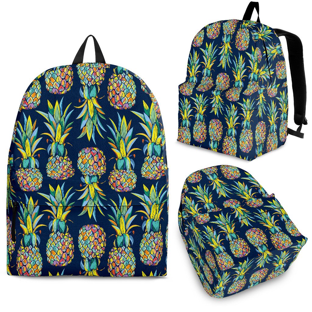 Pineapple Color Art Premium Backpack
