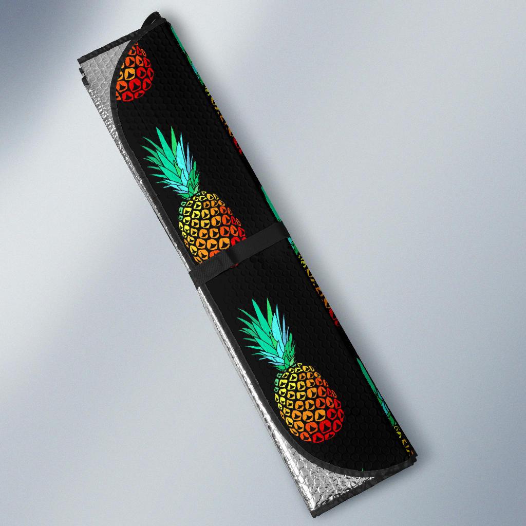 Pineapple Pattern Print Design A05 Car Sun Shades-JORJUNE.COM