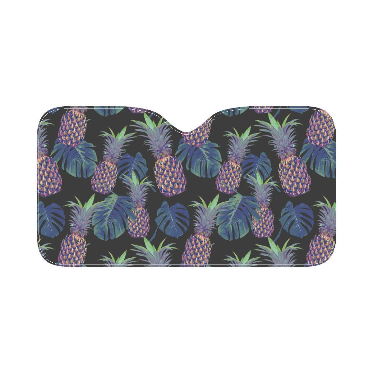 Pineapple Pattern Print Design PP04 Car Sun Shade-JorJune