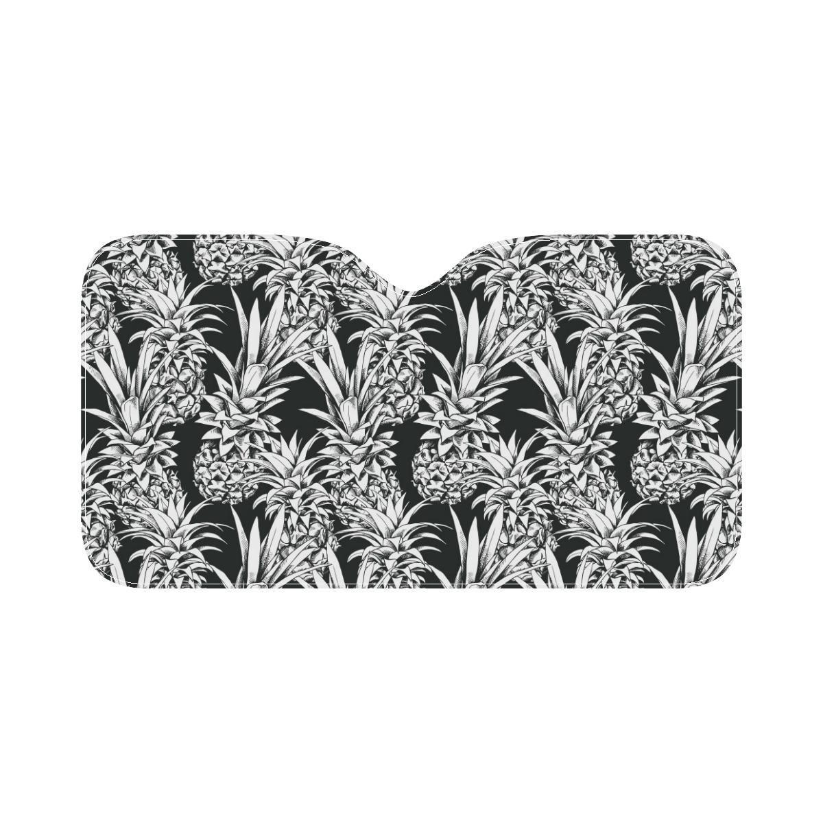 Pineapple Pattern Print Design PP08 Car Sun Shade-JorJune