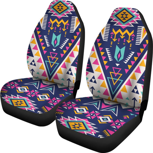 Pink Tribal Aztec native american Universal Fit Car Seat Covers