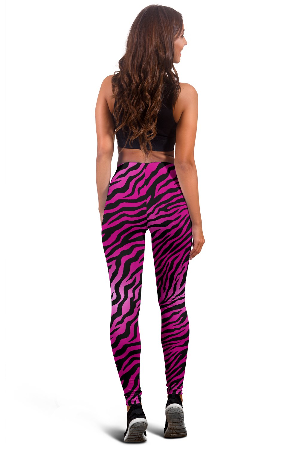 Pink Zebra Women Leggings