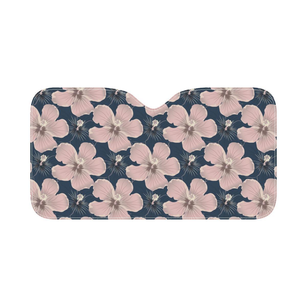 Plumeria Pattern Print Design PM018 Car Sun Shade-JorJune