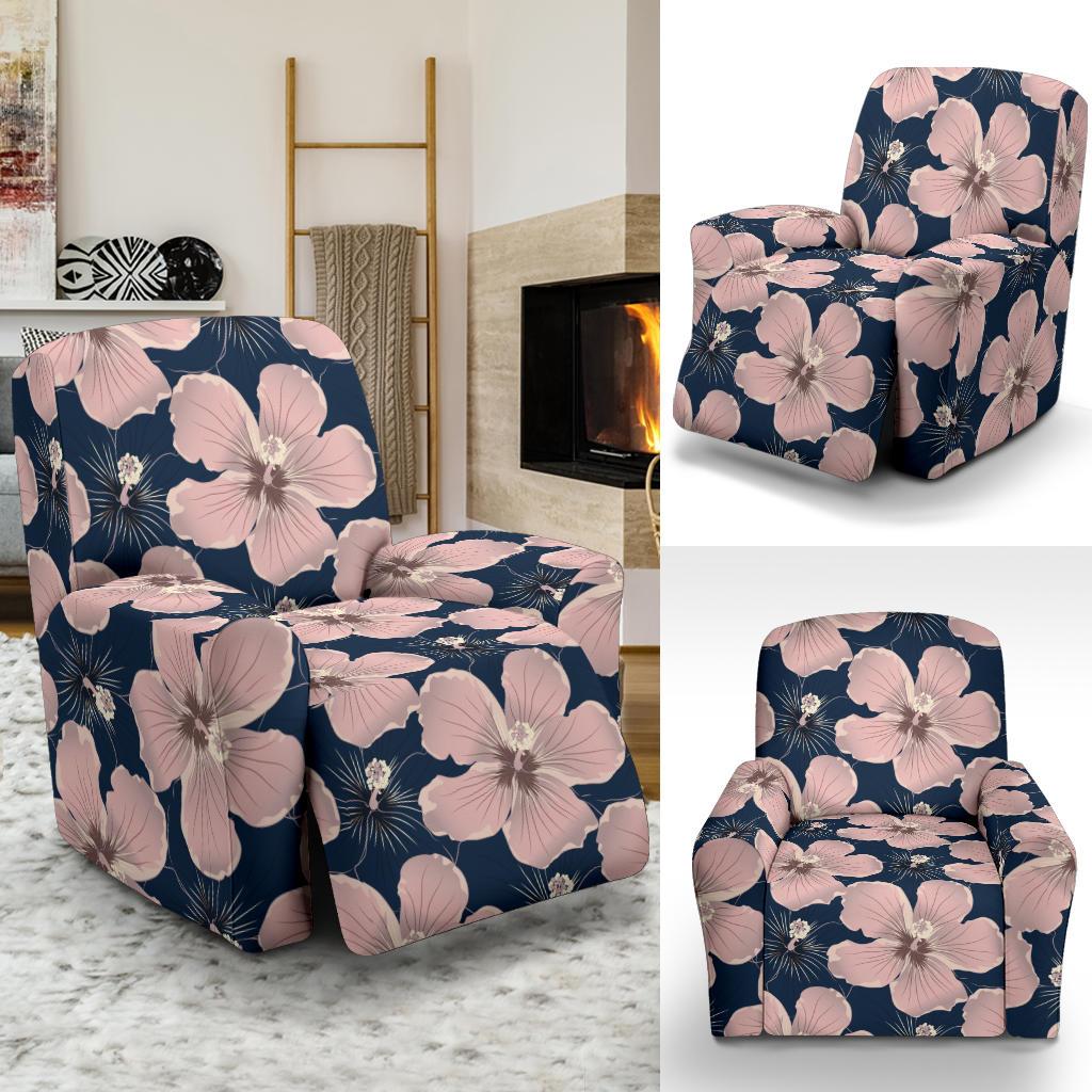 Plumeria Pattern Print Design PM018 Recliner Slipcover-JORJUNE.COM