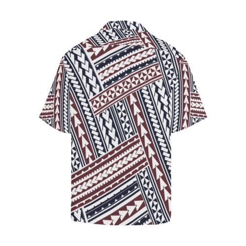 Polynesian Tribal line Men Hawaiian Shirt