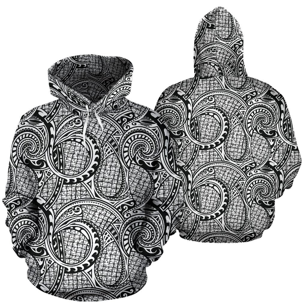 Polynesian Hawaiian Tribal Pattern All Over Print Hoodie