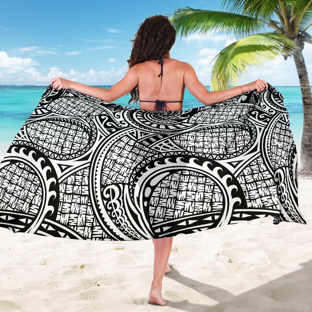 Polynesian Tribal Pattern Sarong Pareo Wrap