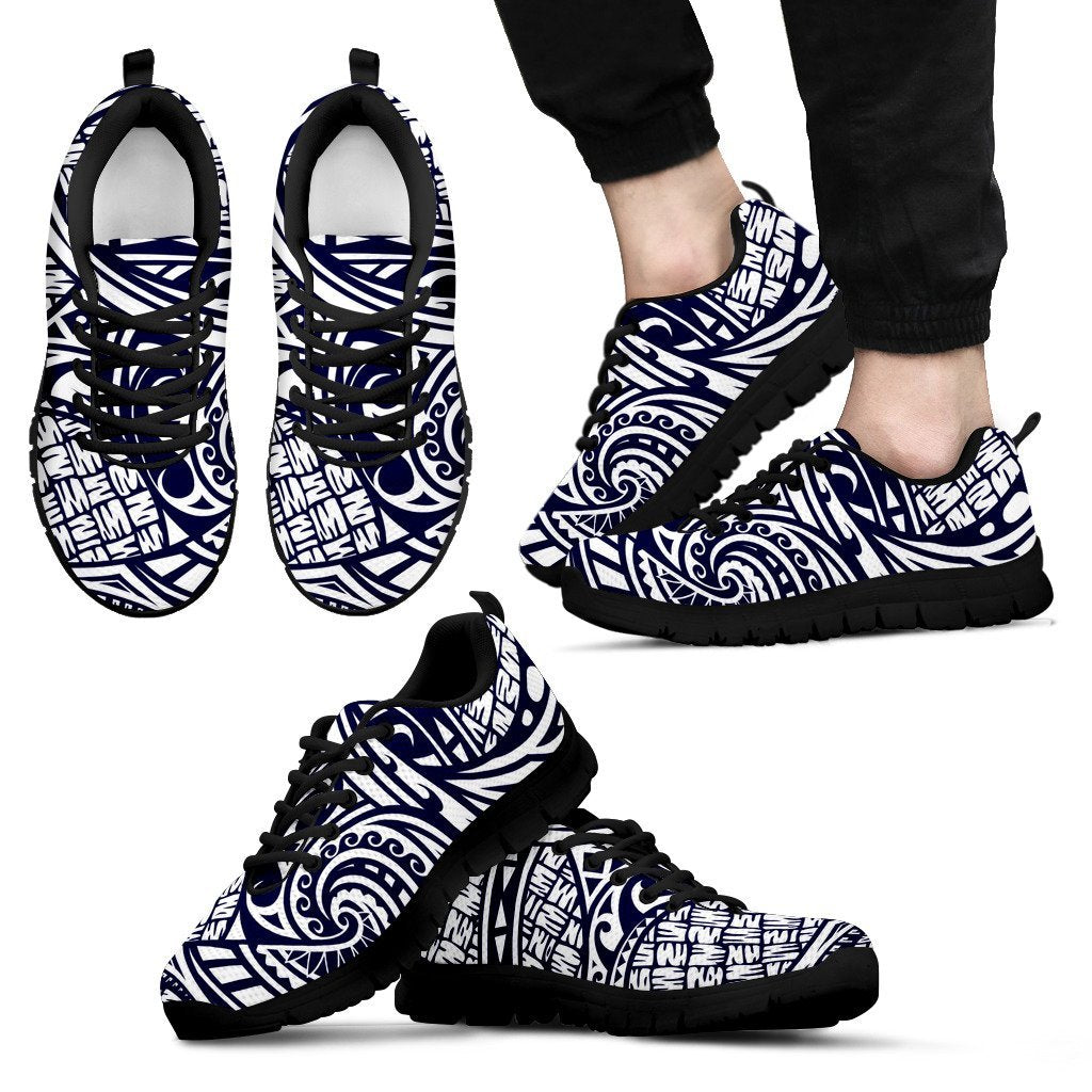 Polynesian Hawaiian Tribal Symbol Sneakers Men Sneakers