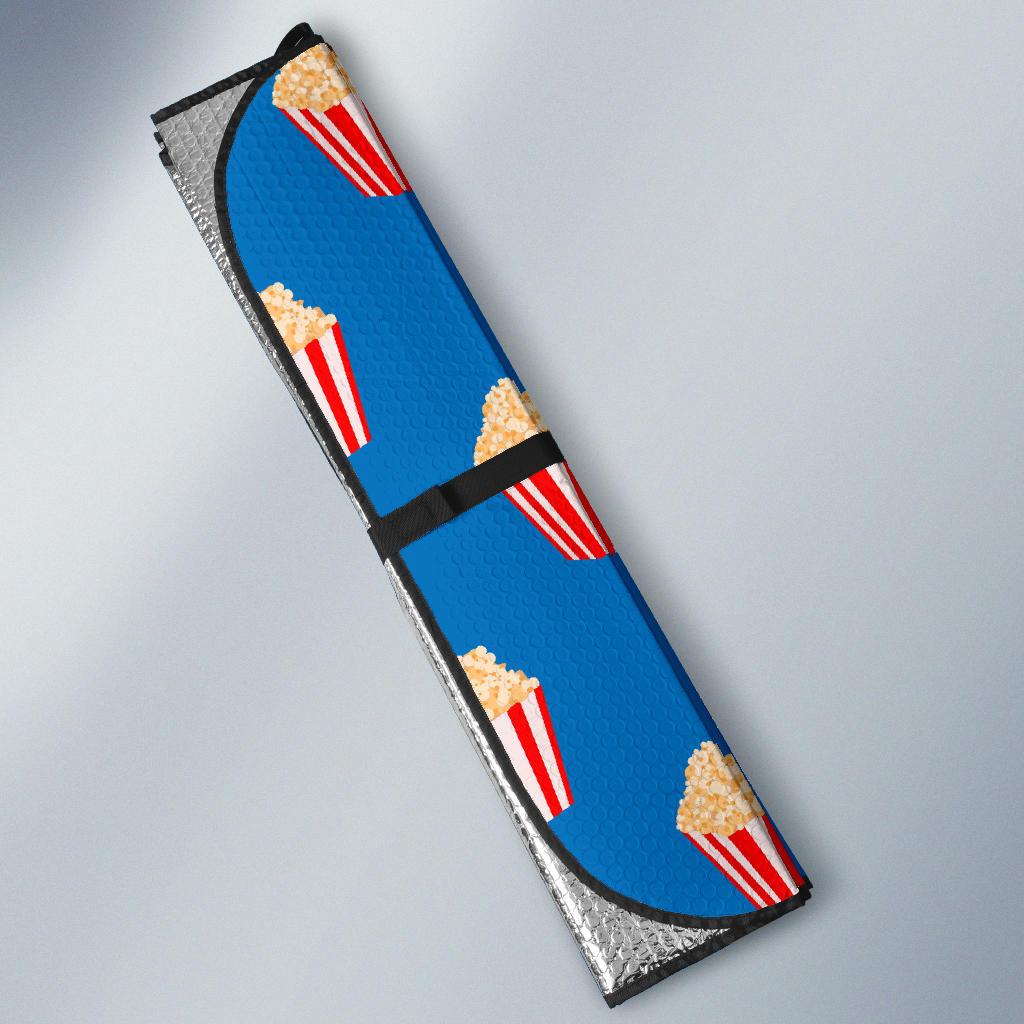 Popcorn Pattern Print Design A04 Car Sun Shades-JORJUNE.COM