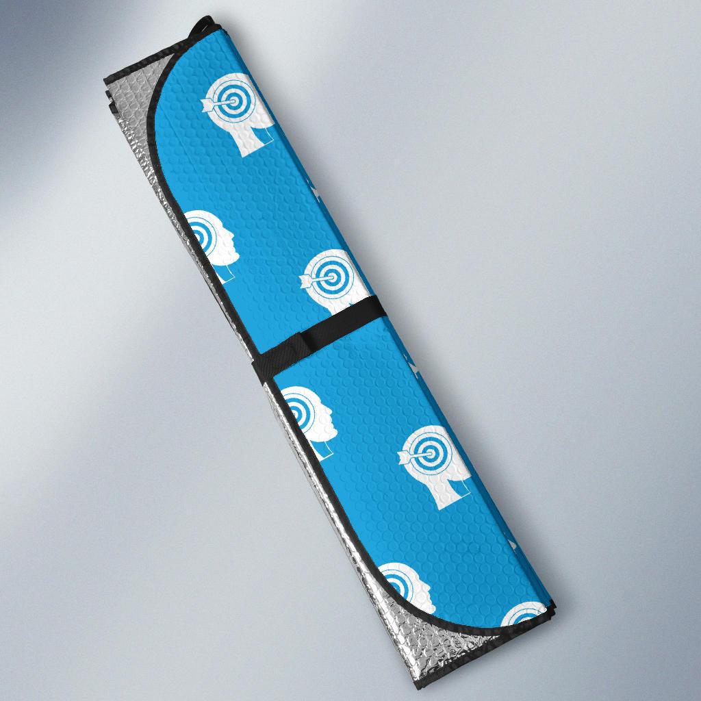Psychology Pattern Print Design A03 Car Sun Shades-JORJUNE.COM