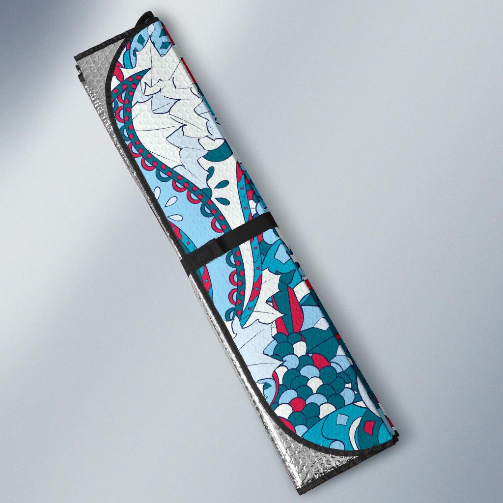 Pucci Pattern Print Design A05 Car Sun Shades-JORJUNE.COM
