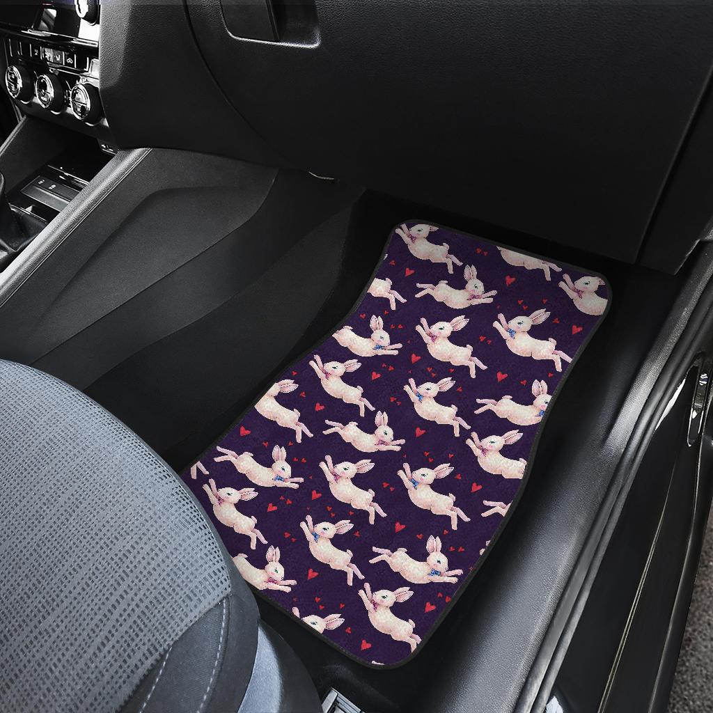 Rabbit Pattern Print Design RB016 Car Floor Mats-JORJUNE.COM