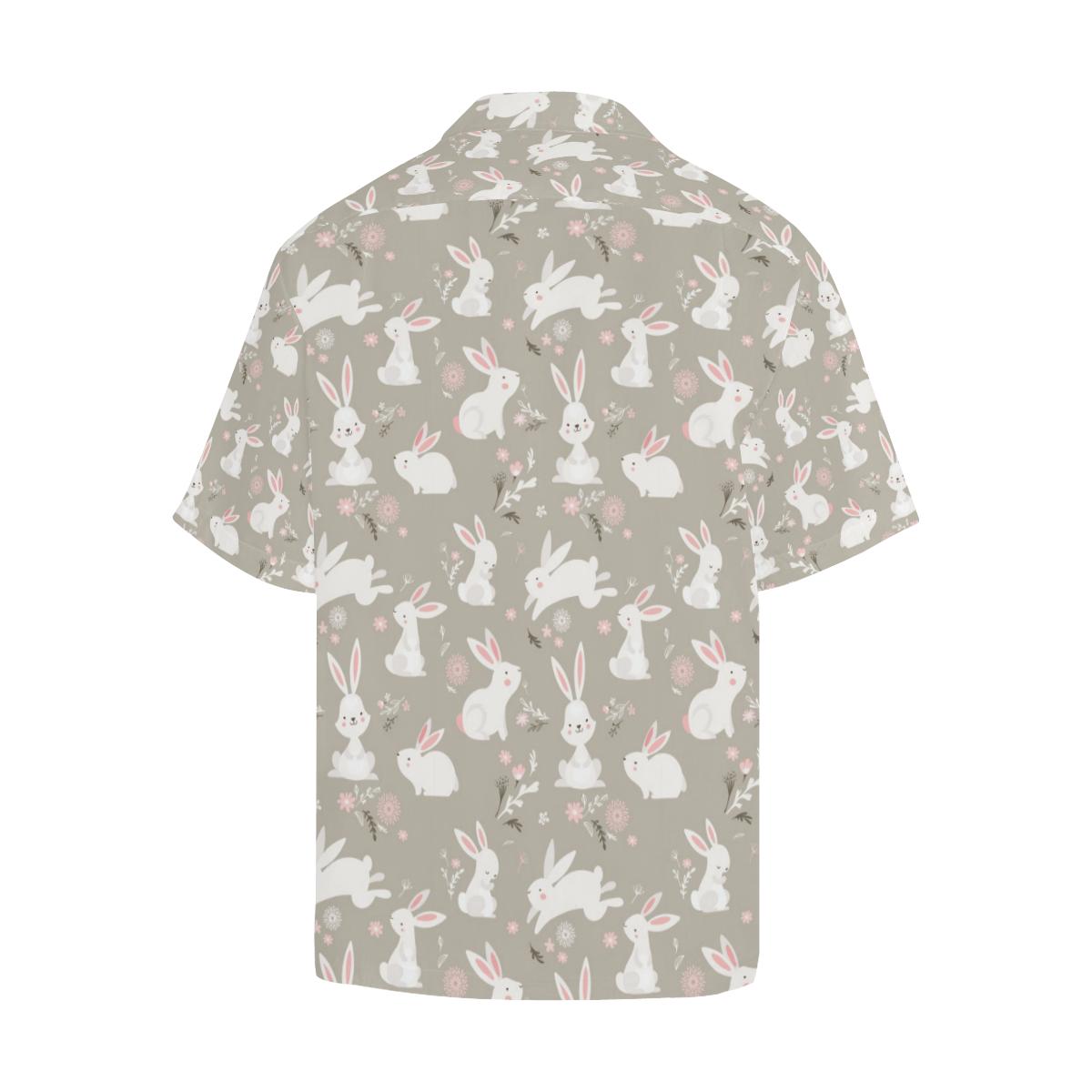 Rabbit Pattern Print Design RB03 Men Hawaiian Shirt-JorJune