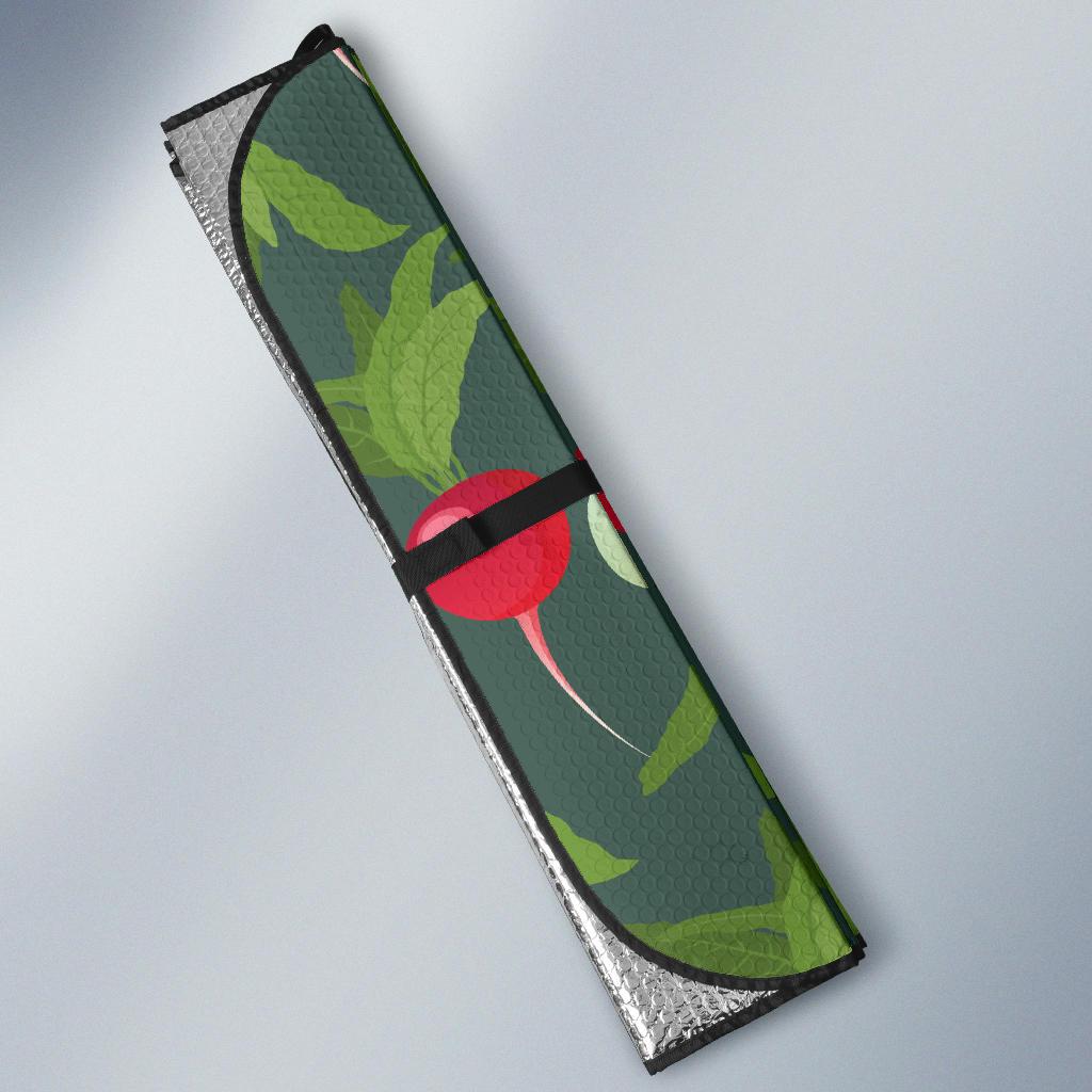 Radish Pattern Print Design A03 Car Sun Shades-JORJUNE.COM