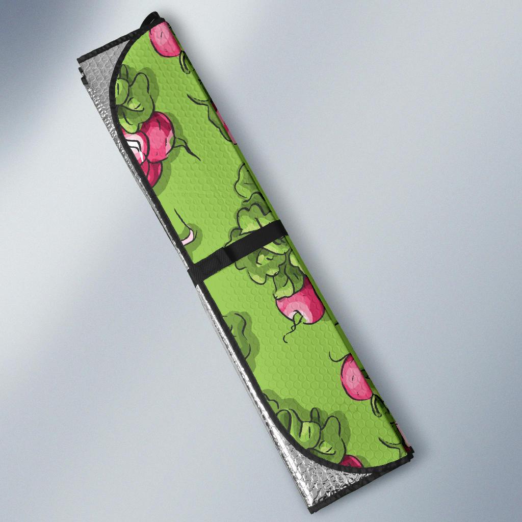 Radish Pattern Print Design A05 Car Sun Shades-JORJUNE.COM