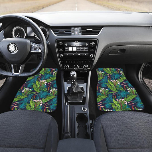 Rainforest Pattern Print Design RF01 Car Floor Mats-JORJUNE.COM