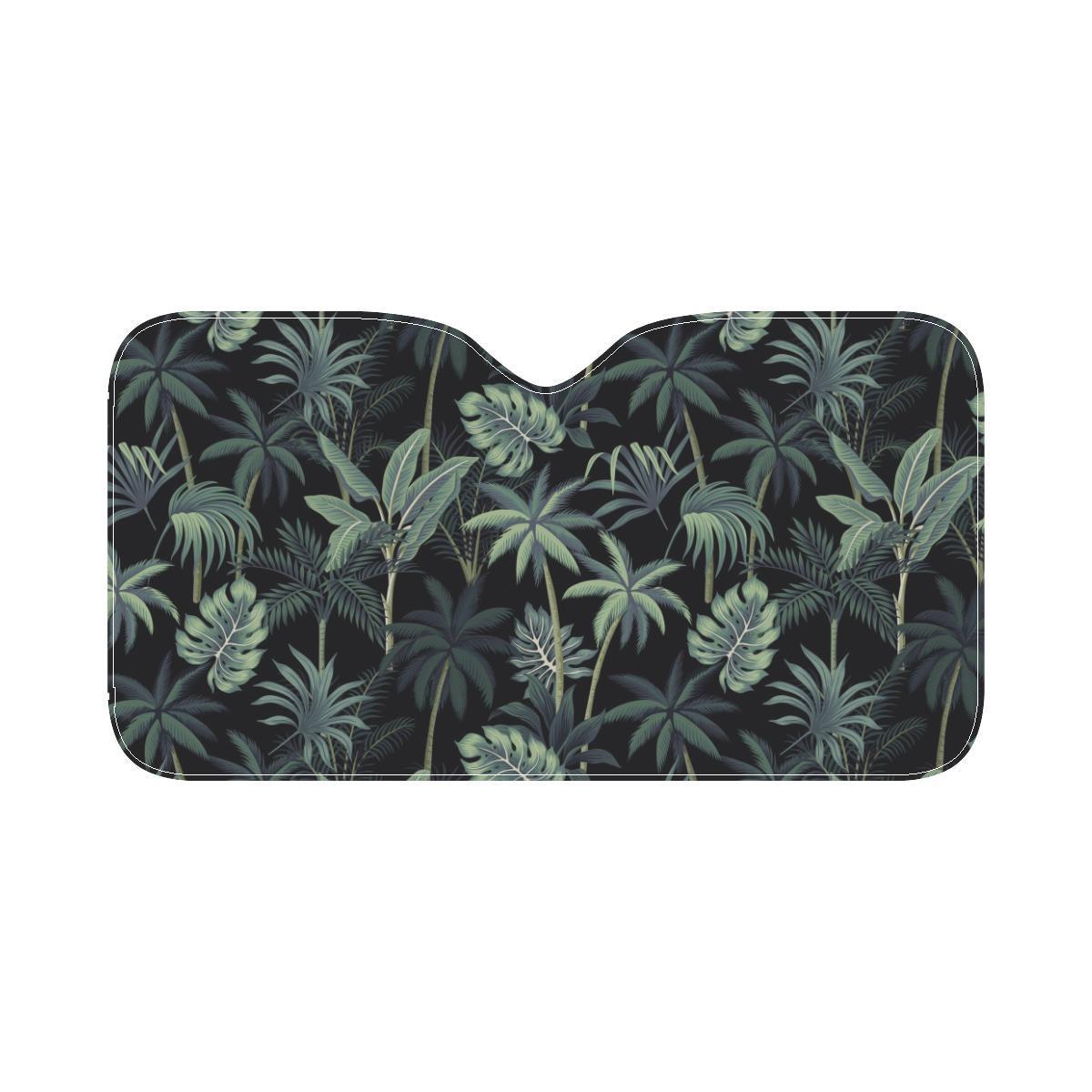 Rainforest Pattern Print Design RF02 Car Sun Shade-JorJune
