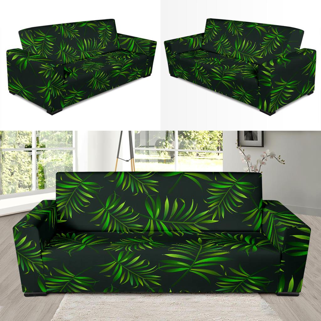 Rainforest Pattern Print Design RF03 Sofa Slipcover-JORJUNE.COM