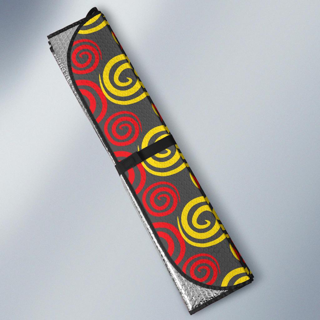 Rastafarian Pattern Print Design A05 Car Sun Shades-JORJUNE.COM