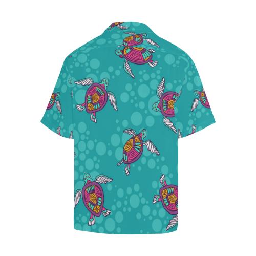 Sea Turtle Pattern Men Hawaiian Shirt