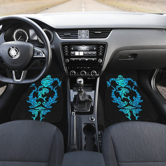 Polynesian style Honu Car Floor Mats