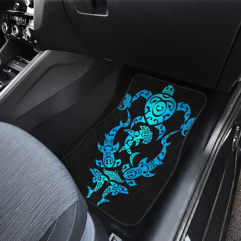 Polynesian style Honu Car Floor Mats