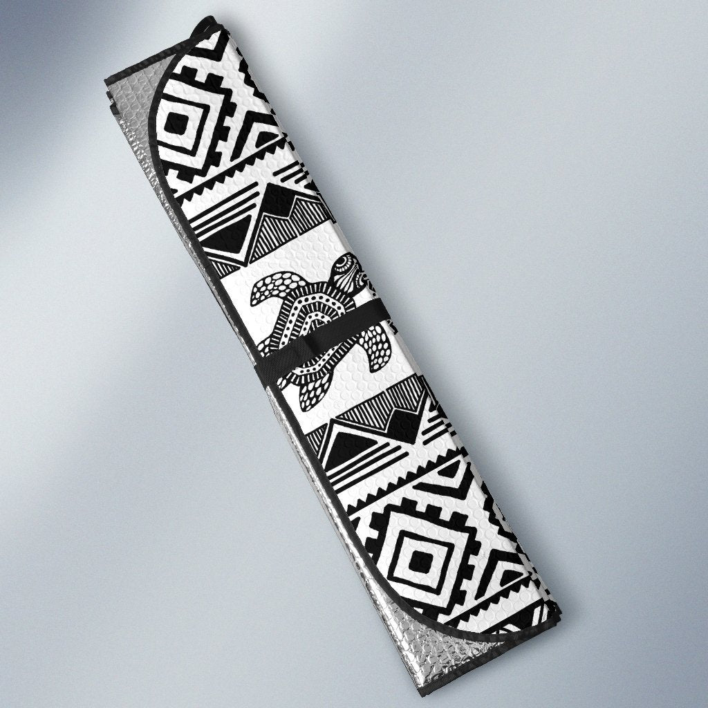 Sea Turtle Tribal Aztec Car Sun Shade-JorJune