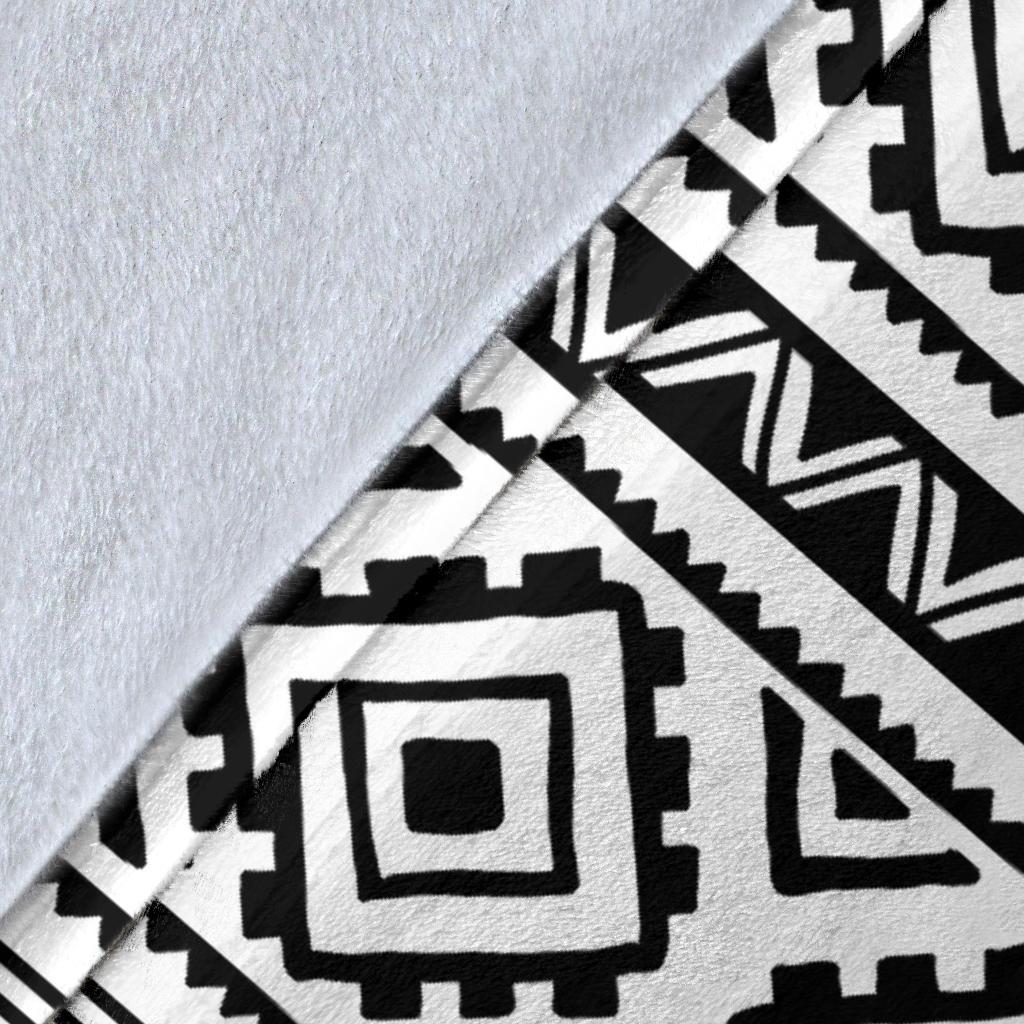 Sea Turtle Tribal Aztec Fleece Blanket