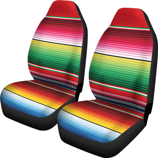 Serape Pattern Universal Fit Car Seat Covers